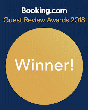 Booking.com Guest Review Awards 2018 Winner!